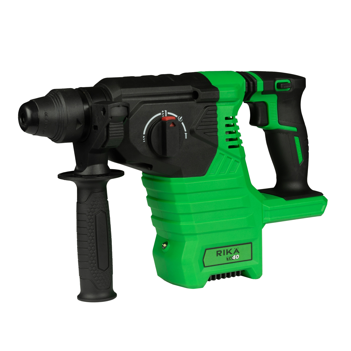 Rikä RK40 40V Cordless SDS-Plus Rotary Hammer Drill | 2.4 J Impact Energy | Brushless Motor | Body Only